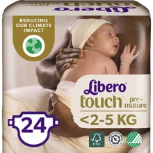 Libero Touch 0 (24) (< 2,5 кг): Тип Підгузки