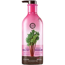 Amore Happy Bath Seed Origin Healthy Rhubarb Гель для душа увлажняющий с экстрактом семян свежего ревеня 800 g: Назначение Очищение