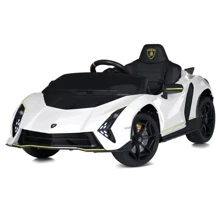 Детский электромобиль Bambi Racer Lamborghini белый (M 5100EBLR-1): Вид автомобиль
