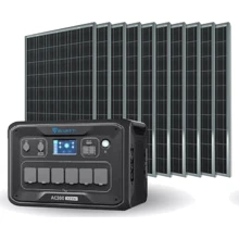 Комплект Bluetti AC300 3000W + B300 3072Wh + 10х Фотомодулів Victron Energy 175W-12V: Ємність акумулятора, Вт/год 300