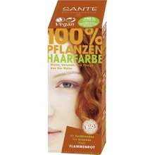 Sante Natural Hair Colors БИО-Краска-порошок для волос растительная Красное пламя/Flame Red 100g: Пол Для женщин