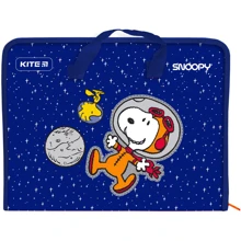 Папка-портфель на молнии Kite Snoopy 1 отделение A4 (sn21-202): Тип Портфель