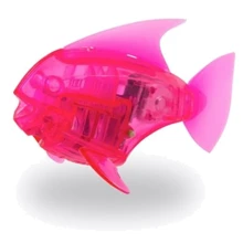 Мікро-робот Hexbug АКВАБОТ рибка клоун зі світловими ефектами, Рожевий, 460-2976-c-pink: Виробник HEXBUG