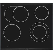 Варочная поверхность электрическая Bosch PKN675DP1D: Расположение панели спереди