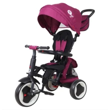 Велосипед Qplay RITO+ EVA Purple складной трехколесный детский (S380-8Purple): Тип 3х колесный велосипед