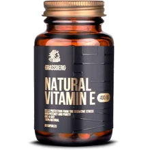 Grassberg Vitamin E 400 IU Витамин Е 60 капсул: Тип Витамин E