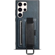 Чохол для телефона Epik Leather Case Wallet and Straps Blue для Samsung S928 Galaxy S24 Ultra: Сумісність Samsung S928 Galaxy S24 Ultra