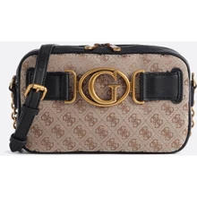 Женская сумка кросс боди GUESS AVIANA CAMERA BAG темно-бежевая (HWJB8414140-LBL): Пол Женский