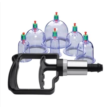 Набор для вакуумного массажа Master Series Sukshen 6 Piece Cupping Set with Acu-Points, 6 шт: Для кого Унисекс