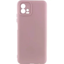 Чохол для телефона TPU Case Getman Liquid Silk Full Camera Pink Sand для Motorola G72: Сумісність Motorola G72