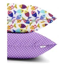 Набор наволочек Cosas Set Pillow Fishes Color Dots Fio 60х40 см (4822052043707): Тип наволочка