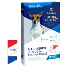 Ошейник Palladium Ultra Protect от блох и клещей для собак мелких пород 35см белый (4820197270156): Тип Ошейники