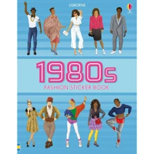 1980s Fashion Sticker Book / Мода 1980-х. Книга з наліпками: Производитель Usborne