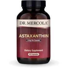 Dr. Mercola Astaxanthin 4 mg Астаксантин 90 капсул (MCL-03624): Вид Неферментные