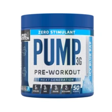 Applied Nutrition Pump 3g ZERO 375 g /25 servings/ Icy Blue Raz: Тип Комплекс до тренировки