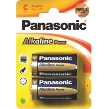 Panasonic C LR14 Alkaline Power 2шт (LR14REB/2BP): undefined undefined