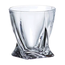 Склянки Bohemia Quadro Crystalite для віскі 340 мл 6 шт (754): Тип Набор стаканов для виски