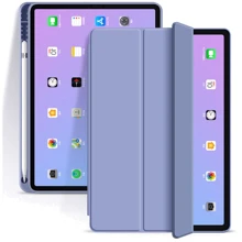 Аксессуар для iPad BeCover Tri Fold Soft TPU with Pencil mount Purple for iPad 10.9 (2022 / 2024) / iPad 11 2025 (708463): Цвет фиолетовый