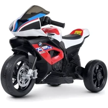 Детский электромотоцикл 3 колесный Bambi Racer BMW красный (JT5008L-3): Вид мотоцикл
