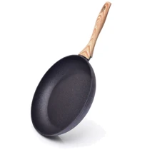 Сковорода Fissman Cosmic Black с индукционным дном 28x5.4 см (4343): Тип сковороды Традиционная