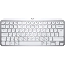 Клавіатура Logitech MX Keys Mini Wireless Illuminated Pale Grey (920-010502): Підключення беспроводное