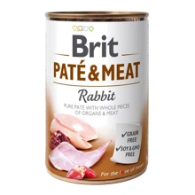 Влажный корм для собак Brit Pate and Meat Dog с кроликом 400 г (8595602557455): Тип Влажный корм