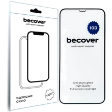 Захисне скло для iPhone BeCover Tempered Glass 10D Black для iPhone 11 | XR (711323): Тип захисту екрана на экран