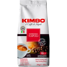 Кофе Kimbo Espresso Napoletano в зернах 250 г (8002200602123): Вид напитка кофе в зернах