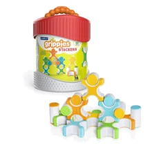 Конструктор Guidecraft Grippies Stackers, 16 деталей (G8313): Количество деталей, шт. 16