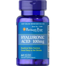 Puritan's Pride Hyaluronic Acid 100 mg 60 caps: Тип Гіалуронова кислота