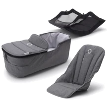 Комплект Style Set для коляски Bugaboo Fox2 Grey Melange серый (230255GM02): Производитель Bugaboo