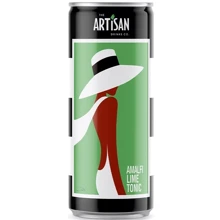 Напій газований Artisan Amalfi Lime Tonic Can, з/б, 0.2л (9353606010340): Об'єм, л 0.2