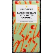 Шоколад Millennium with Salted Caramel чорний з начинкою 100 г (4820075508555SOK): Вага, г 100