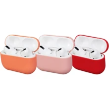 Чехол для наушников ArmorStandart Ultrathin Silicon 3in (Baby Pink, Crimson, Papaya) for Apple AirPods Pro: undefined undefined