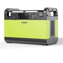 Зарядная станция CTECHi GT1500 1210Wh 1000W Portable Power Station Green/Orange: Емкость аккумулятора, Вт/ч 1210