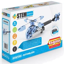 Конструктор Engino Stem Heroes Авиация: Вертолет (SH43): Количество деталей, шт. 50