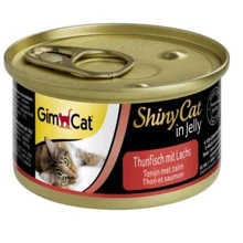 Влажный корм GimCat Shiny Cat для кошек с тунцом и лососем 70 g (4002064414195): Тип Консервы