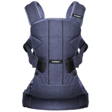 Рюкзак-кенгуру Babybjorn Carrier ONE Denim blue (93093): Материал полиэстер, коттон