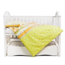 Сменная постель 3 эл. Twins Comfort 3051-C-027, Утята, зеленая: Тип постельный комплект