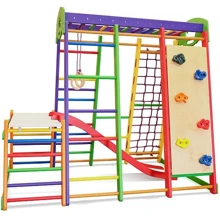 Спортивный комплекс для дома SportBaby Акварелька Plus 1-2: Производитель SportBaby