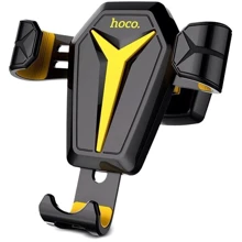 Держатель Hoco Car Holder Air Vent CA22 Black/Yellow: Производитель HOCO