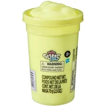 Баночка повітряного пластиліну Hasbro Play-Doh Yellow (F1715 FEATHERY FLUFF MEGA CAN YELLOW) (F1531_F1715): Виробник Hasbro