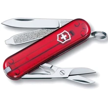 Мультитул Victorinox Classic Sd 58мм/7предметов/красный-прозрачный (0.6223.T): Тип мини-мультитул