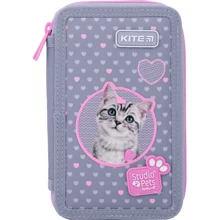 Пенал без наповнення Kite Studio Pets SP22-623, 2 відділення: Рік випуску колекції 2022