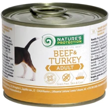 Вологий корм Nature's Protection Adult Beef&Turkey для собак з телятиною та індичкою 200 г (KIK24523): Тип Влажный корм