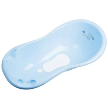 Ванночка Maltex Zebra 100 см со сливом и антискользящим ковриком голубая (6753 6753_35): Производитель Maltex