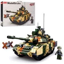 Конструктор Sluban Model Bricks Танк (M38-B0756): Виробник Sluban