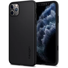 Чехол для iPhone Spigen Thin Fit Classic Black (077CS27450) for iPhone 11 Pro: Цвет черный