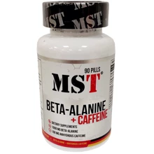 Аминокислота для спорта MST Nutrition Beta-Alanine + Caffeine, 90 tabs: Вкус Без вкуса