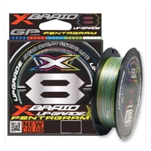 Шнур YGK X-Braid Upgrade X8 Pentagram 150m #1.2/0.185mm 25lb/11.3kg: Тип Шнур